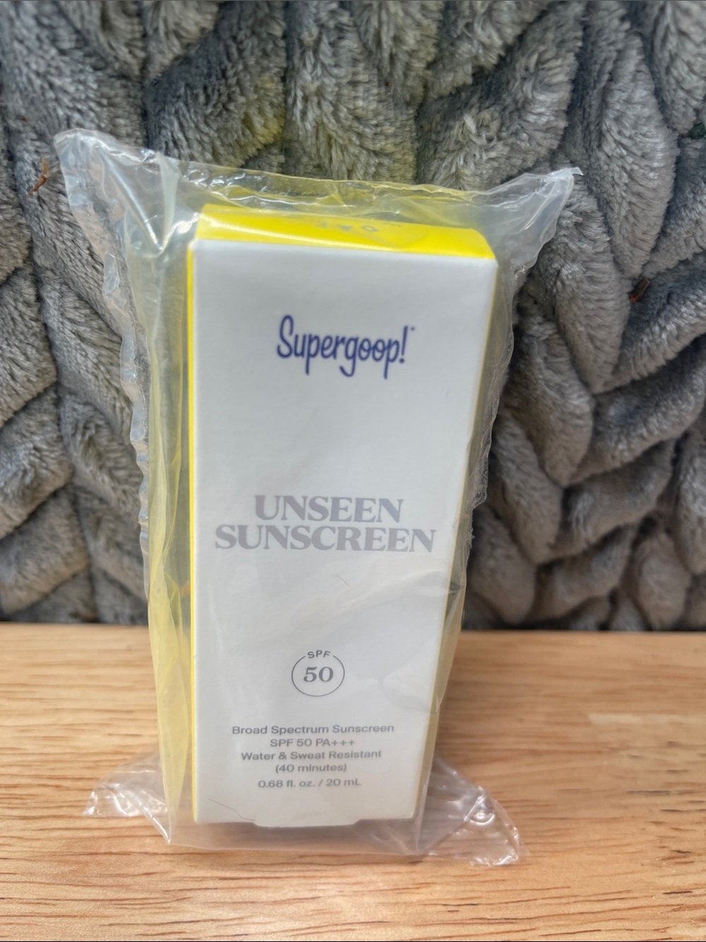 Supergoop! Unseen Sunscreen - White & Yellow